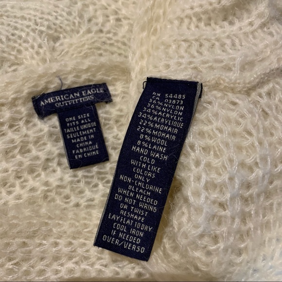 American Eagle Outfitters Poncho One Size Fits All - Picture 4 of 4